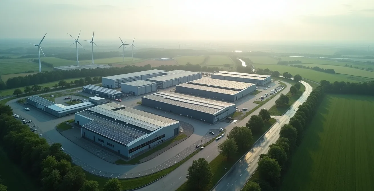 Visualisierung der drei Scope-Ebenen für Corporate Carbon Footprint Berechnung