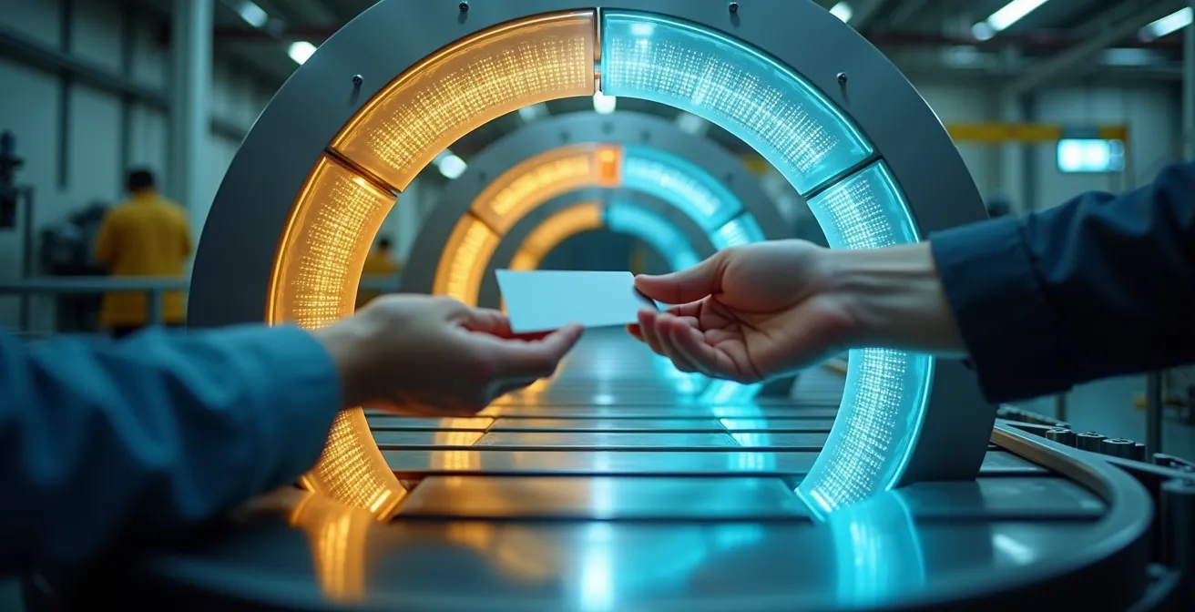 Visualisierung eines selbstfinanzierenden Rücknahmesystems für technische Geräte in einem zirkulären Prozess