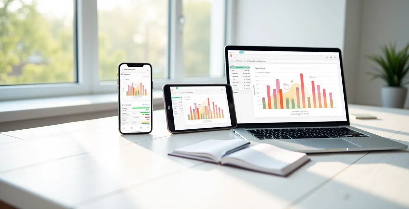 Visualisierung des Multi-Konten-Modells für automatischen Vermögensaufbau