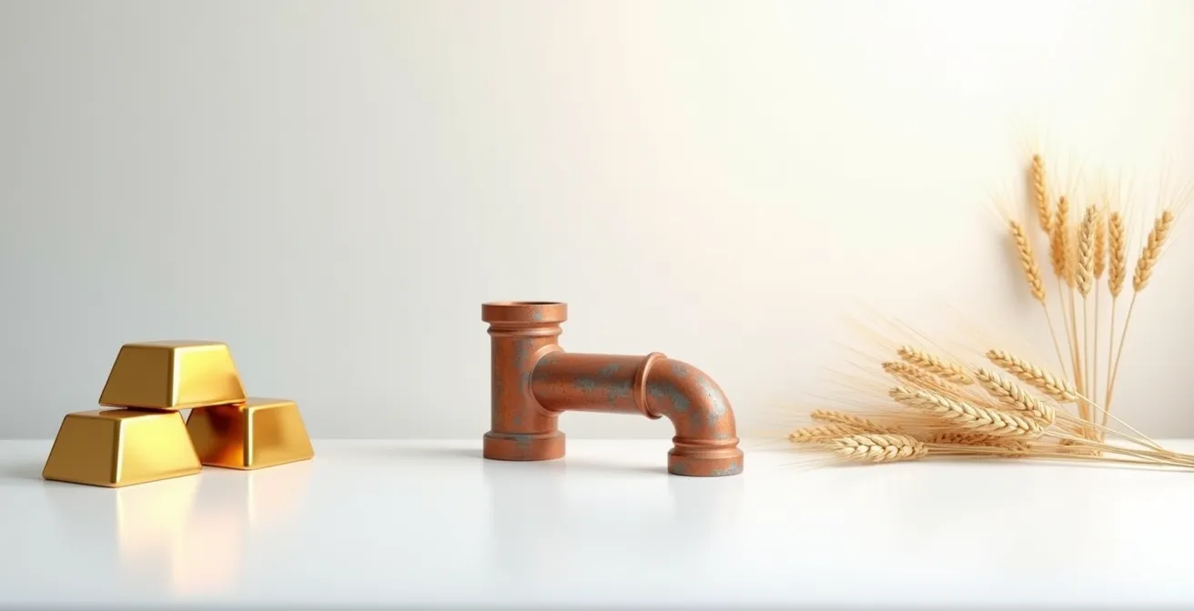 Vergleich verschiedener Rohstoffe als Inflationsschutz im deutschen Portfolio